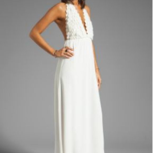 NWT For Love & Lemons Camillia Maxi Dress Size XS - Picture 2 of 5